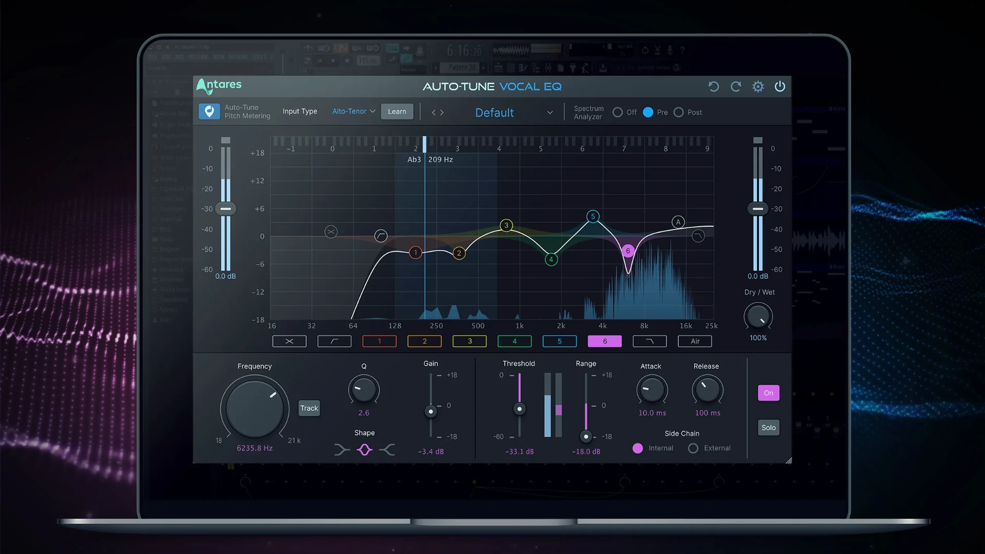 Antares Auto-Tune Vocal EQ screenshot 1